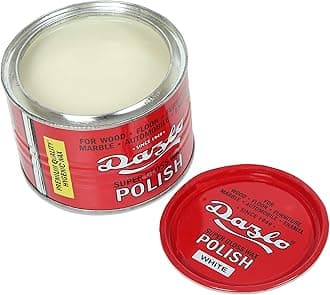 - Floor & Furniture Wax Polish Paste (400G) - White/Neutral - For Furniture, Floor, Wood, Marble, Granite, Mosaic, Terrazzo, Oxide Floor, Chalk Paint, Enameled Lacquered Surface & Unglazed Tile