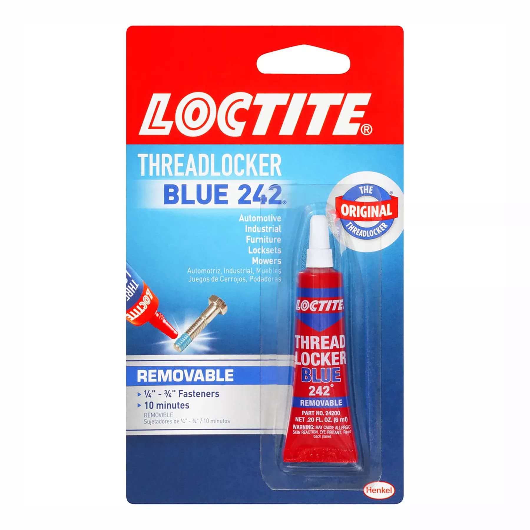 Loctite スレッドロッカーチューブ