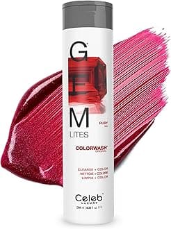 Celeb Luxury Colorwash Color Depositing Shampoo - Color Refresher, Vegan Hair Dye, Bondfix Bond Rebuilder, Viral and Gem Lites
