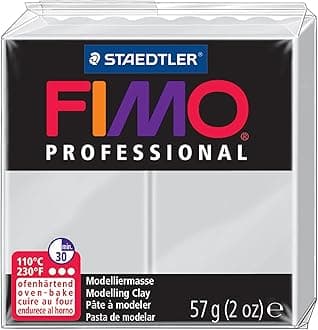 STAEDTLER Fimo Professional Clay 57gm Dolphin Grey