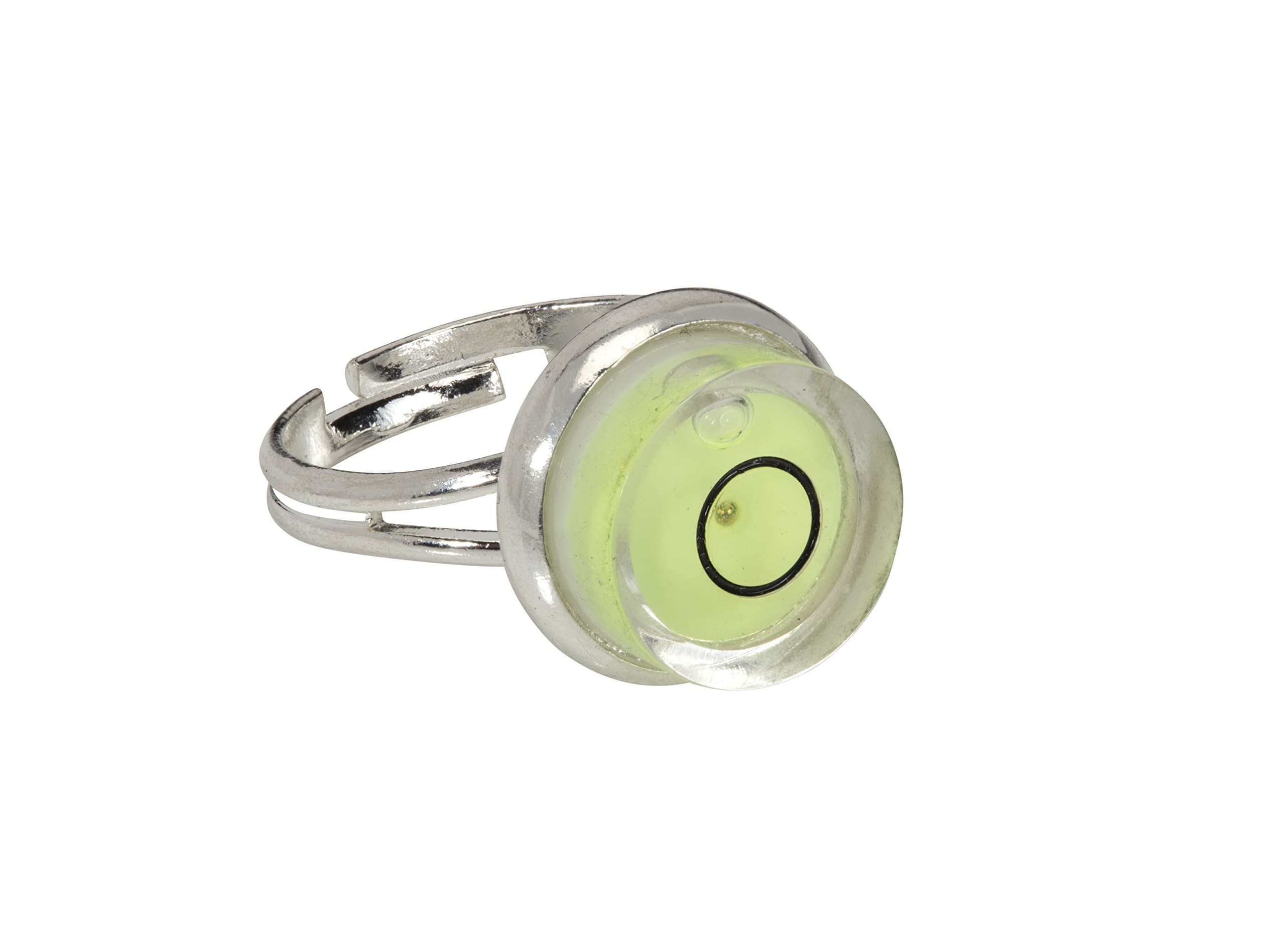 Handmade Spirit Level Ring Unique Unusual Gift Idea