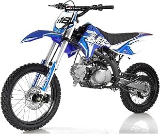 125cc Dirt Bike Pit Bike Adults Dirtbikes Pitbikes 125 Dirt Pit Bike (Blue)