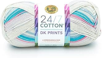 Lion Brand Yarn24/7 Cotton Dk Yarn, 1 Pack, Magical