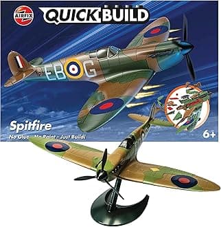 Airfix J6000 Quick Build Spitfire Aircraft Model Kit