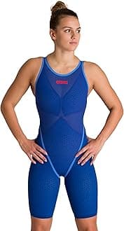 Women's Open-Back Powerskin Carbon Glide Racing Suit High Performance Compressive Swimsuit