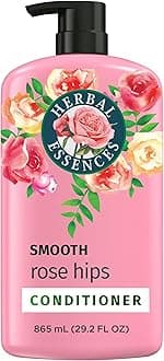 Conditioner, Rose Hips- Smooth Collection, Shiny Hair with Vitamin E & Jojoba, Safe for Color Treated Hair, Floral Scent, Cruelty-Free, Dermatologist-Tested, 29.2 Fl Oz