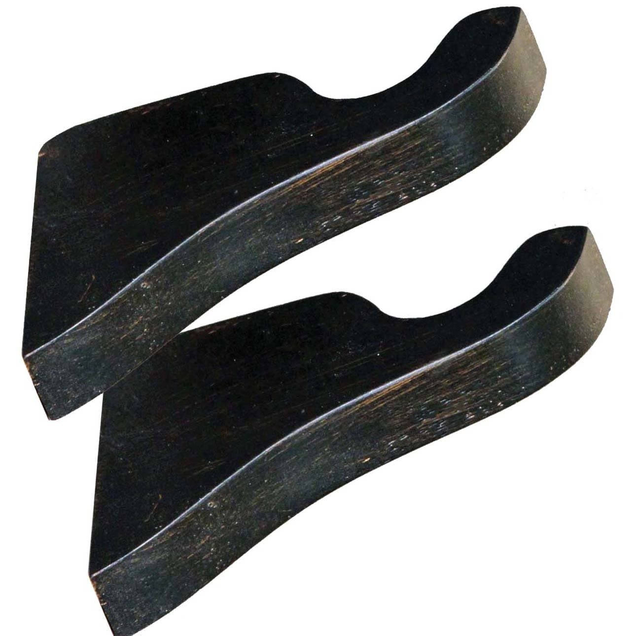Smooth Design Pair Bracket, 1-3/8-Inch, Bronze/Black