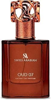 Swiss Arabian Oud 07 - Luxury Products From Dubai - Long Lasting, Addictive Personal EDP Spray Fragrance - Seductive Signature Aroma - 1.7 Oz