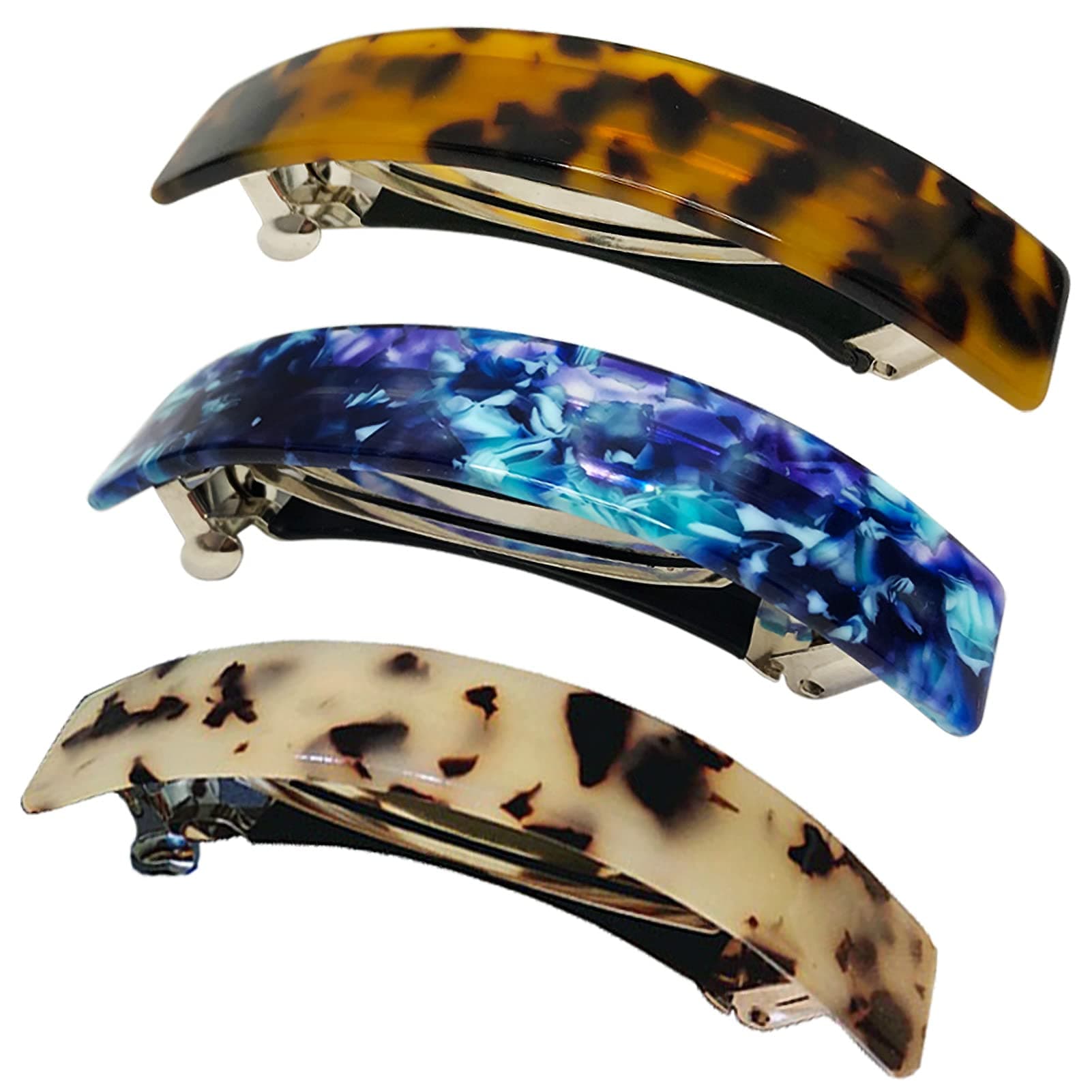 Large French Barrettes for Women