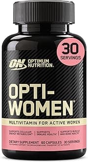 (ON) Opti-Women, Vitamin C, Zinc and Vitamin D for Immune Support Womens Daily Multivitamin Supplement with Iron, Capsules - 60 Count