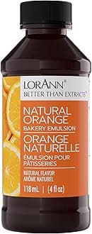 LorAnn Oils Orange Bakery Emulsion, 4 ounce bottle