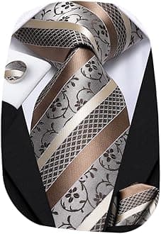 Hi-Tie 63inches Silk Mens Tie Set Extra Long Necktie Woven Pocket Suqare