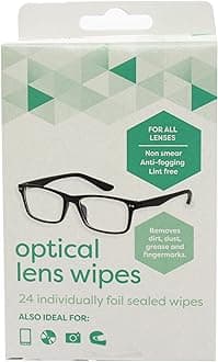 lakeland Original Optical Lens & Screen Wipes, Pack of 24