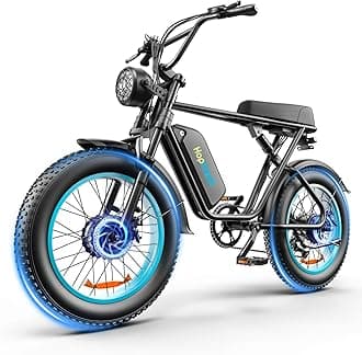 Electric Bike for Adults, 1500W/2400W Ebike, Up to 30MPH & 65/75Miles Long Range, 48V/20/23Ah Removable Battery ，20Inch Fat Tire Mountain Electric Bicycle, 7-Speed with Full Suspension