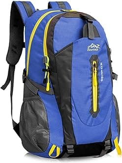 40L Lightweight Hiking Backpack, Multi-functional Water-resistant Casual Camping Trekking Rucksack for Cycling Travel Climbing Mountaineer Outdoor Sport