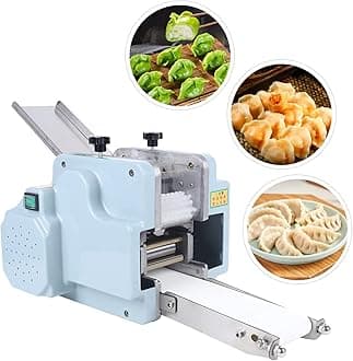 Wonton Pi Making Machine Automatic Gyoza Skin Commercial/Home Dumpling Wrapper Maker, Multifunctional Electric Dumpling Skin Machine Ravioli Wonton Wrapper Machine