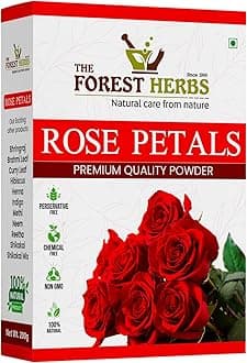 Forest Herbs 100% Natural Organic Rose Petals Powder Rosa Centifolia - 100Gms - All Natural I For Facial Mask Formulations