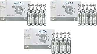 Avizor Unidose Saline 30 x 5ml X3 Pack