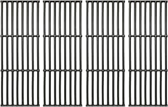 C66024 (4-Pack) Cast Iron Cooking Grates Replacement for Broil King Baron 320, 340, 420, 440, 490, Huntington 2122-64, 2122-67, 6020-54, 6020-57, 6020-64, 6020-67, 6023-89 6120-64