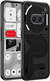 Case for Nothing Phone 2a Cover,TPU Leather Drop-Resistant Non-Slip Phone Case for Nothing Phone 2a-Carbon Fiber, ZB-001