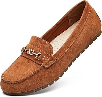 DeYashopinWomen's Loafer Shoes Leisure Slip On Work Shoes Comfort Walking Flats