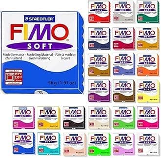 Steadtler Fimo Soft Starter Pack 12 x 56 g Multicolour Blocks