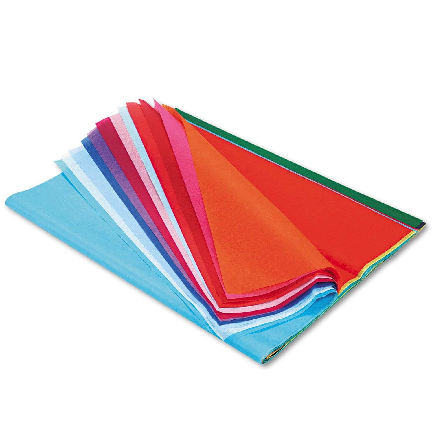 scola Creativity Inspired Bleeding Tissue Paper, 20 Sheets, 51 x 76cm, 20 Colours, Art & Crafts, Decorative Paper, Ideal for Hobbyists and Professional Crafters, Adults & Kids