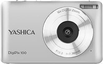 Yashica DigiPix 100 44MP Full HD Digital Camera - Silver