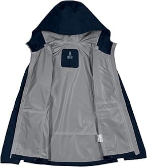 Little Donkey Andy Women’s Waterproof Rain Jacket Lightweight Outdoor Windbreaker Rain Coat Shell for Hiking, Travel