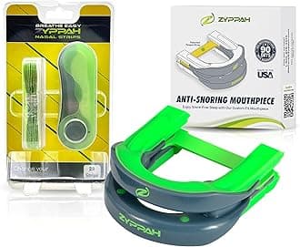 ZYPPAH Plus Pack Original & Nasal Strips for Snoring - Encourages Nose Breathing - Snore Guard & Nasal Breathing Strips Combo Pack - Snoring Solution to Sleep & Breathe Better Day or Night - Original