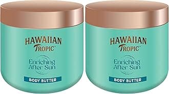 Hawaiian Tropic Enriching After Sun Body Butter - 250 ml, 12-Hour Moisturisation, With Shea Butter, Coconut scent, Vegan (Pack of 2)