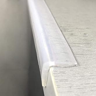 Angloria Edge Protector 100% Silicone, 6ft Baby Proofing Corners Clear Guards, Pre-Tape Adhesive Soft for Kids Safety, Child Table Cabinets Furniture Bumper (0.6x0.6in(Width))