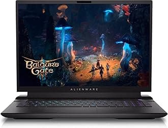 NewDell_Alien.Ware 2024 M18 R2 Gaming Laptop 18 inch QHD+165Hz 3ms Screen_Intel i9-14900HX 64GB RAM 4TB SSD Geforce RTX 4090 Graphics Webcam Wifi 7 AlienFX_RGB Backlit Keyboard Thunderbolt 4 Win 11H