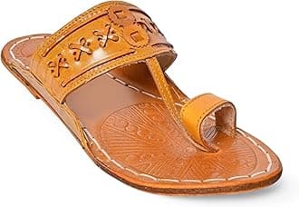 Kolhapuri Chappal for Men| Kolhapuri Slippers for Men| kolapuri chapal Men| Leather Slippers for Men| Leather Chappal for Men-AB-Parent A13