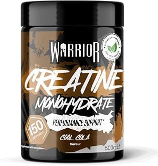 Creatine Monohydrate Powder 500g (150 Servings) – Pure Micronised Creatine Powder Supplement for Men & Women, Pre & Post Workout Strength, Muscle Growth & Recovery, Vegan – Cool Cola