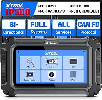 IP500 for GM OBD2 Scanner, Bidirectional Scan Tool with Full Systems Diagnostic for Buick/Chevy/Cadillac/GMC, Diagnostic Scanner with All Services-Oil/ABS Bleed/Crank Relearn, Lifetime Update