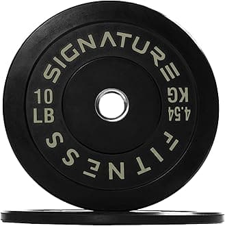 Fitvids 2-Inch Olympic Rubber Weight Plates Sets, Bumper Plates Set with Barbell for Strength Training, 180-390 Lbs Multiple Options