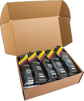 - Precision Fuel PF30 Energy Gels - Mild, Neutral Flavour Running Gels for Endurance Athletes, 30g Carbohydrate, Easy-to-Digest, Perfect for Running & Long-Duration Sports (Original, 30 gels)