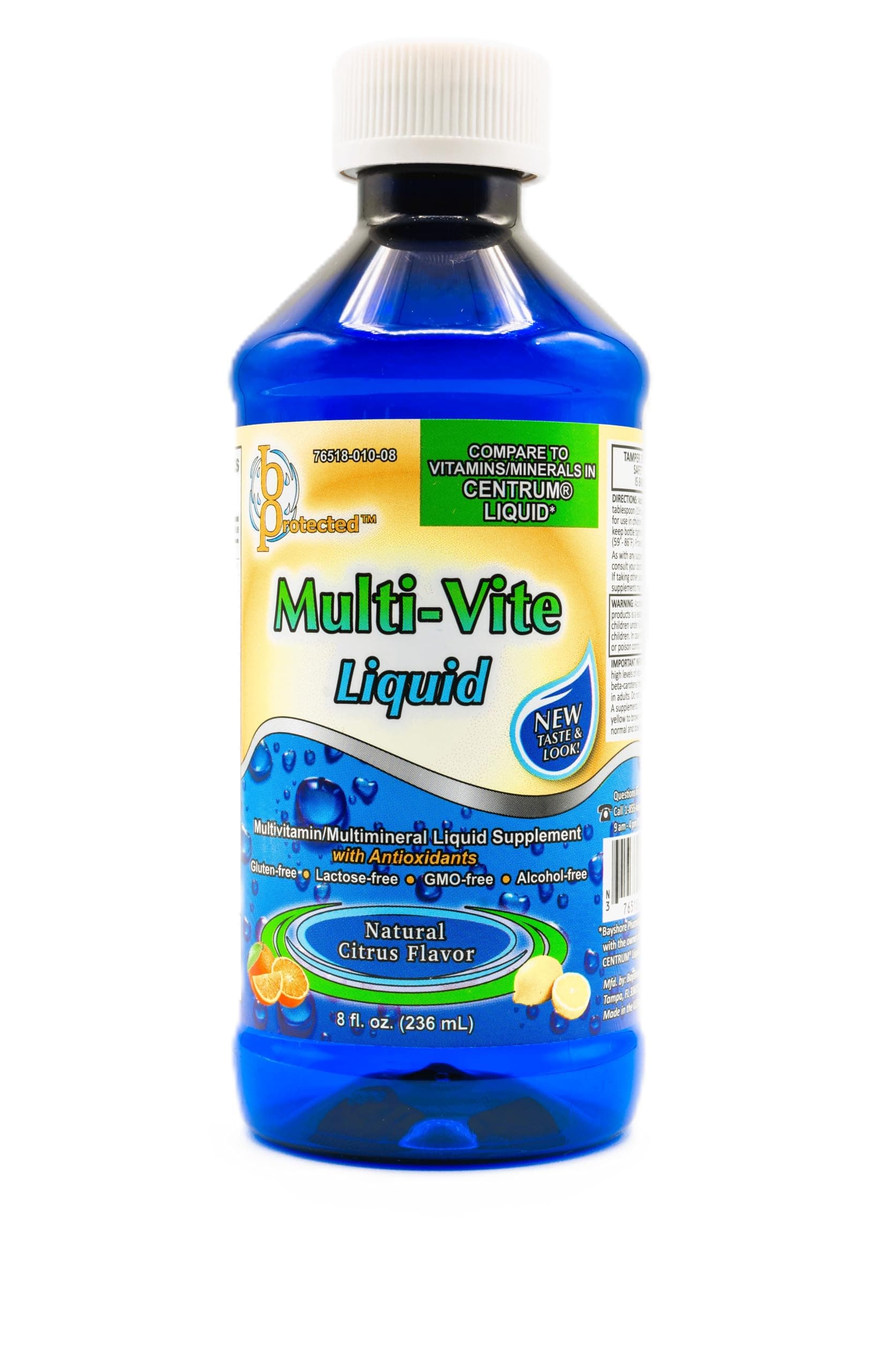 Multi-Vite Liquid Alcohol Free 8 fl Ounce (236 ml) Liquid
