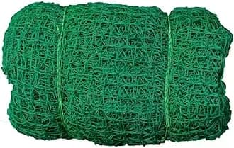 AMZ Sports Nets 2mm 36 Ply Cricket Batting Practice Net Regular Training Netting for Outdoor Backyard Ground Sports (2mm Thickness) (15FtX90Ft, Green)