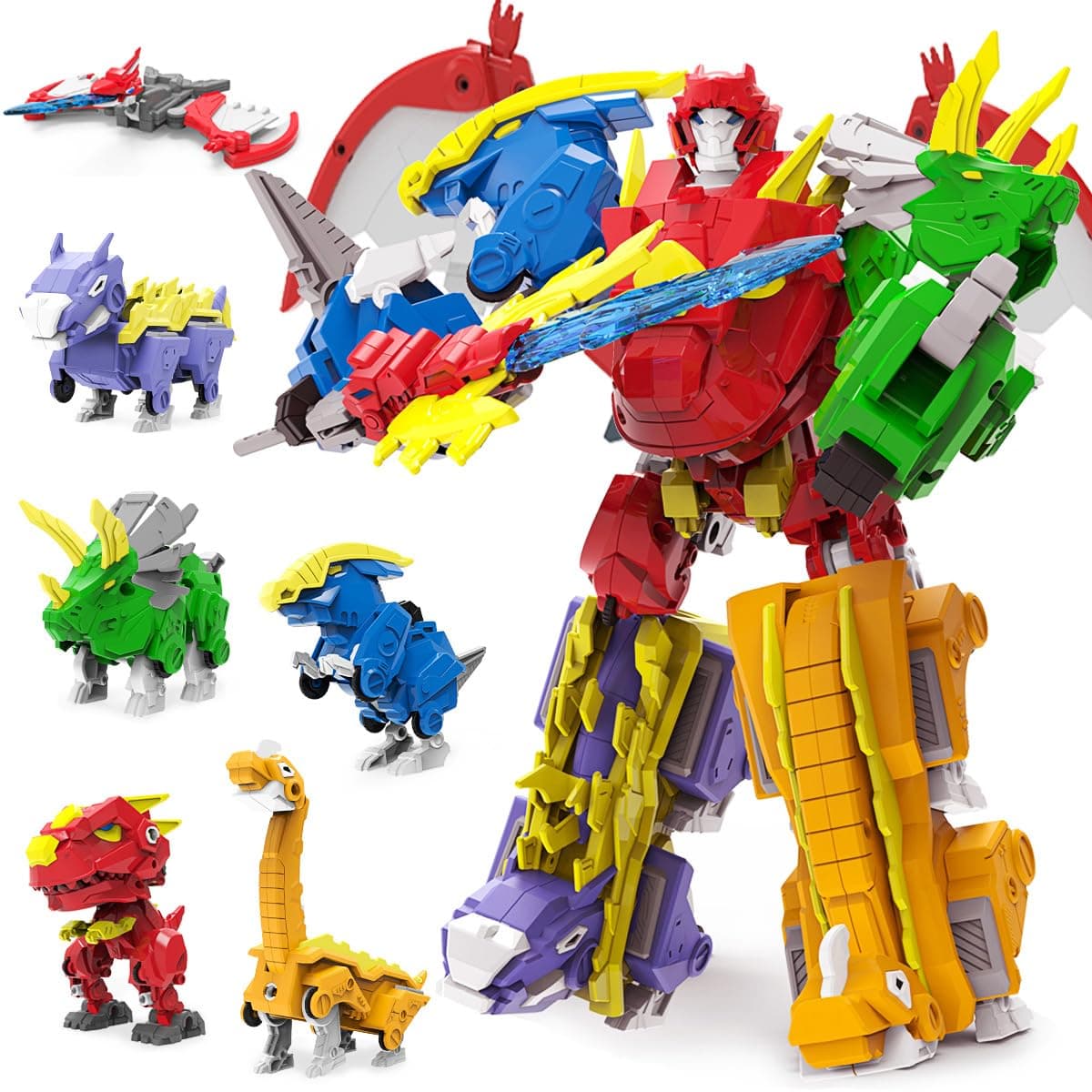 6 in 1Dinosaur Robot