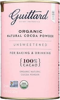GUITTARD Organic Cocoa Powder, 8 OZ