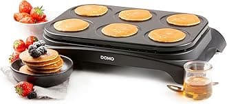 DO8709P Pancake/Crepe maker, Plastic, 1000 W, Black