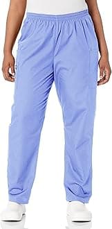 womens Workwear Scrubs Pull-on Cargo Pant Workwear Elastic Waist Cargo Scrubs Pant (pack of 1)
