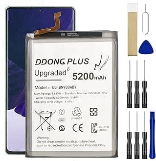 for EB-BN980ABY Replacement Battery [Upgraded] for Samsung Galaxy Note 20 5G SM-N981U SM-N981U1 SM-N9810 SM-N981B/DS N981N N981W Battery with Tool Kits