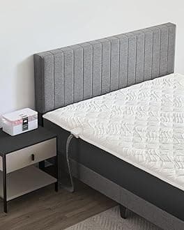 Memory Foam Mattress Topper Queen Heated Mattress Pad, Fire-Retardant, Smart Temperature Control, Quiet Operation Plumbing Electric Heating Mattresses for Pregnant Women & Kids (80x60x2inch)