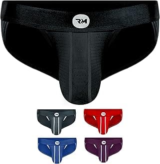 Real Men Ares-Accent Low-Rise Pouch Bikini Brief – 1, 3, 6 Pack with Size ABCD Pouch XS - 5XL