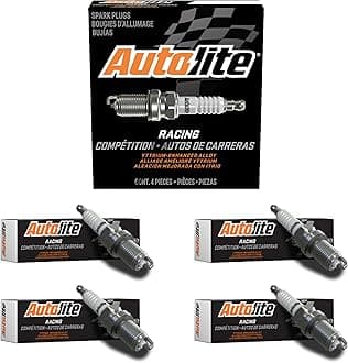 Autolite AR3923-4PK High Performance Racing Resistor Spark Plug, Pack of 4