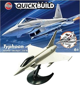 J6002 Quick Build Eurofighter Typhoon Aircraft Model Kit