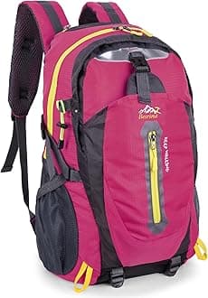 40L Lightweight Hiking Backpack, Multi-functional Water-resistant Casual Camping Trekking Rucksack for Cycling Travel Climbing Mountaineer Outdoor Sport